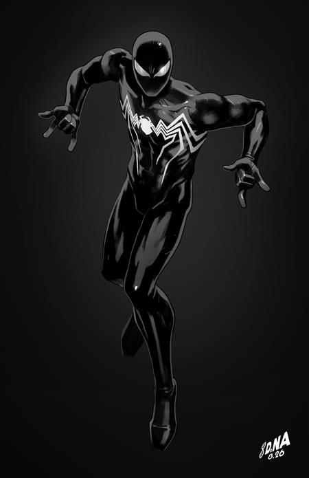 AMAZING SPIDER-MAN #1005 DAVID NAKAYAMA COLOR BLOCK BLACK VIRGIN 1:50 VARIANT
