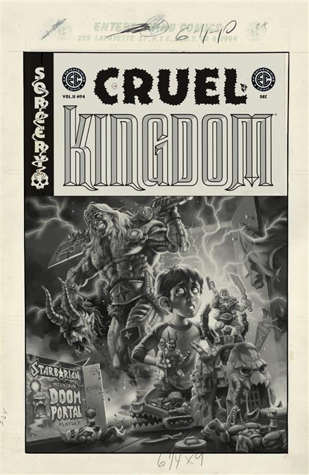 EC CRUEL KINGDOM 2 #4 COVER D LUKAS KETNER B&W ARTIST EDITION 1:20 VAR