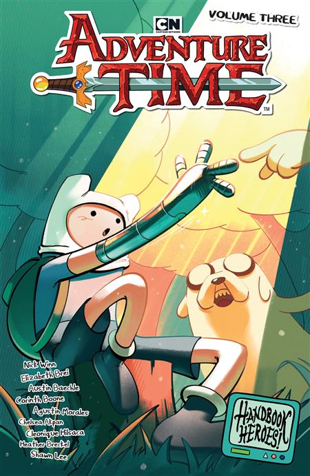 ADVENTURE TIME TP VOL. 3 HANDBOOK HEROES!