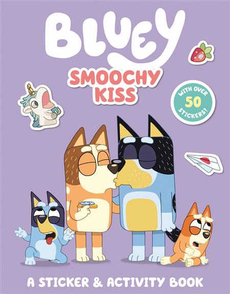 BLUEY SMOOCHY KISS A STICKER & ACTIVITY BOOK TP
