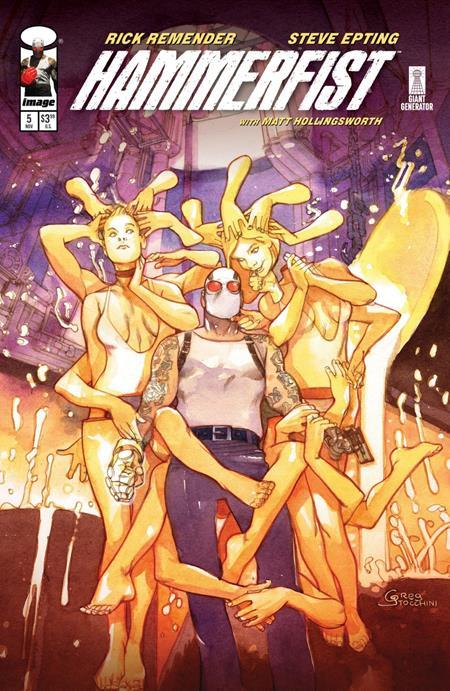 HAMMERFIST #5 CVR B GREG TOCCHINI VAR (MR)