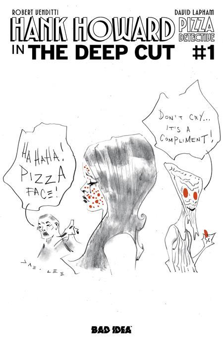 HANK HOWARD PIZZA DETECTIVE THE DEEP CUT #1 (ONE SHOT) CVR G INC 1:20 PIZZA BY JAE LEE VAR