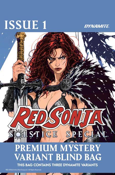 RED SONJA SOLSTICE SPECIAL #1 (ONE SHOT) CVR G PREMIUM MYSTERY BLIND BAG VAR Quantities are limited. Allocations may occur. 