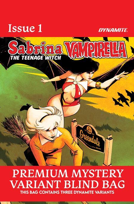 SABRINA THE TEENAGE WITCH VAMPIRELLA #1 CVR K PREMIUM MYSTERY BLIND BAG VAR Quantities are limited. Allocations may occur. 