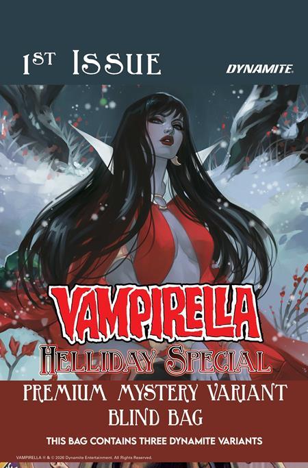 VAMPIRELLA HELLIDAY SPECIAL 2026 #1 (ONE SHOT) CVR G PREMIUM MYSTERY BLIND BAG VAR Quantities are limited. Allocations may occur. 