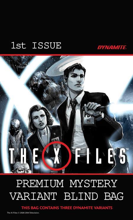 X FILES (2026) #1 CVR L PREMIUM MYSTERY BLIND BAG VAR Quantities are limited. Allocations may occur. 