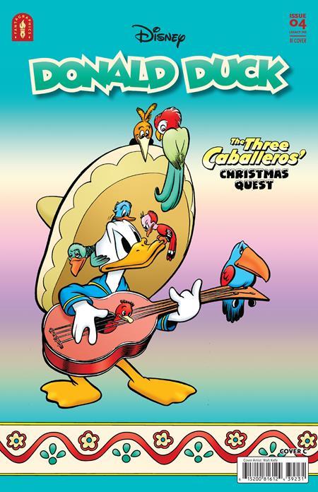 DONALD DUCK LEGACY #392 THE THREE CABALLEROS CHRISTMAS QUEST CVR C INC 1:10 WALT KELLY VAR