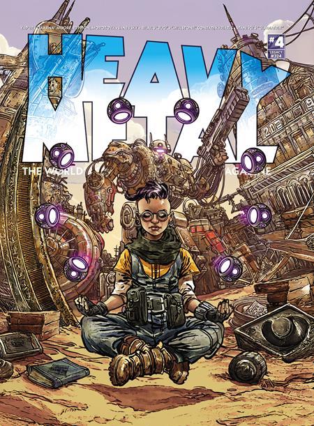 HEAVY METAL MAGAZINE HC #4 (MR)