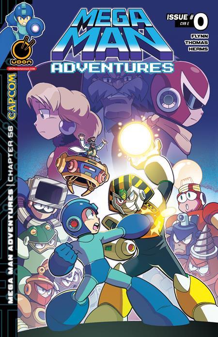 MEGA MAN ADVENTURES #0 (ONE SHOT) CVR E INC 1:5 JAMAL PEPPERS VAR