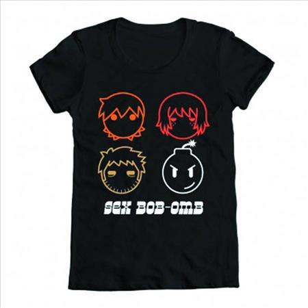 SCOTT PILGRIM SEX BOB-OMB ICONS BLK T/S SM (C: 1-1-1)