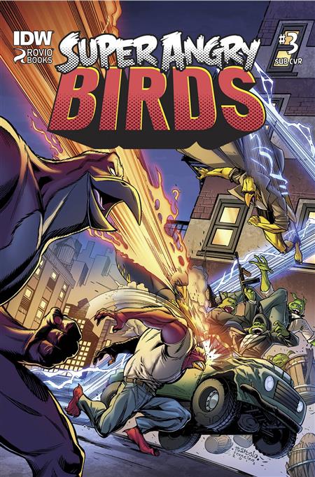 ANGRY BIRDS SUPER ANGRY BIRDS #3 (OF 4) SUBSCRIPTION VAR
