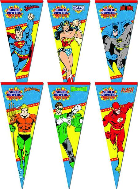 DC SUPER POWERS PENNANTS SER1 SUPERMAN (C: 0-1-2)