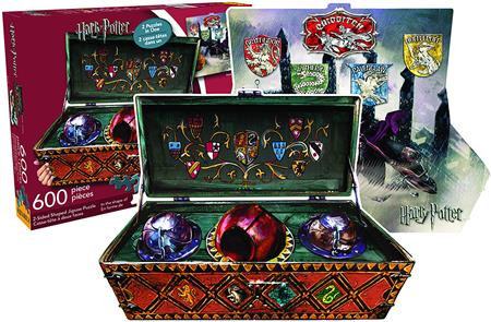 HARRY POTTER 2 SIDED 600 PC DIECUT JIGSAW PUZZLE (C: 1-1-2)