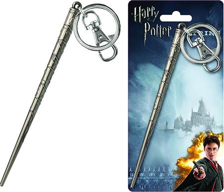 HARRY POTTER HERMIONES WAND PEWTER KEYRING (C: 1-1-2)