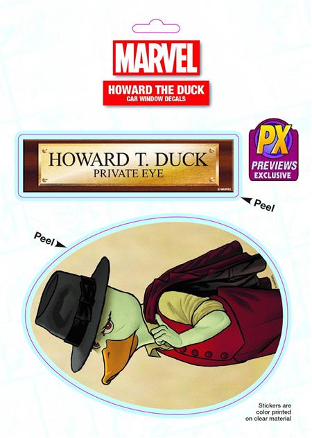HOWARD THE DUCK DECAL PX DECAL (C: 1-1-1)
