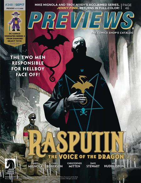 PREVIEWS #350 NOVEMBER 2017  Includes a FREE Marvel Previews and Image Plus