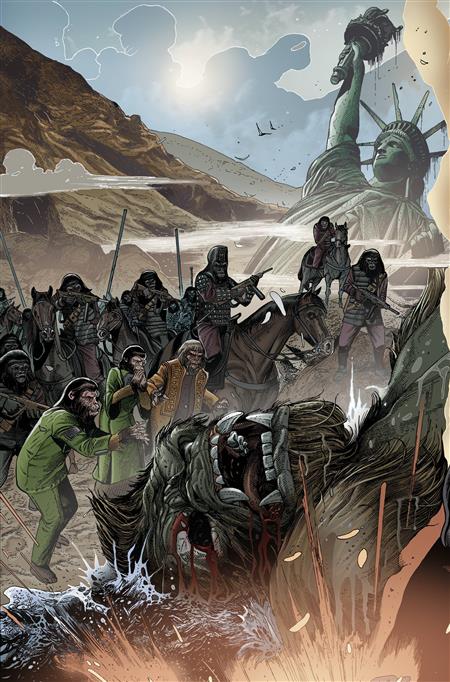 KONG ON PLANET OF APES #1 CONNECTING MAGNO VAR