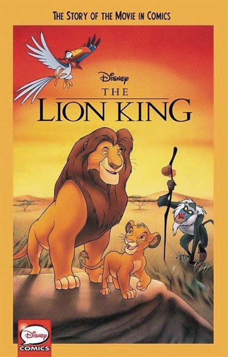 DISNEY LION KING STORY OF MOVIE IN COMICS YA GN (C: 0-1-0)