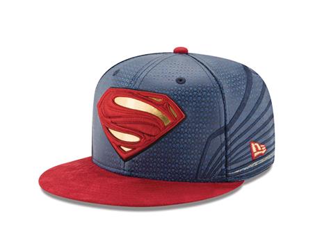 JUSTICE LEAGUE SUPERMAN 5950 FITTED CAP 7 1/8 (C: 1-1-2)