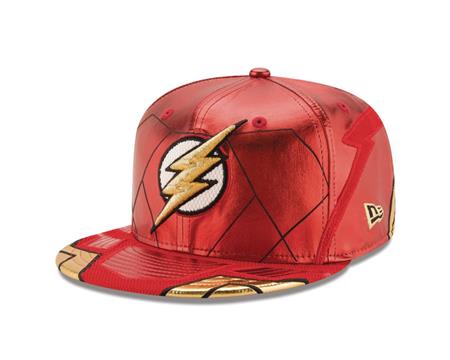 JUSTICE LEAGUE FLASH 5950 FITTED CAP 7 1/4 (C: 1-1-2)