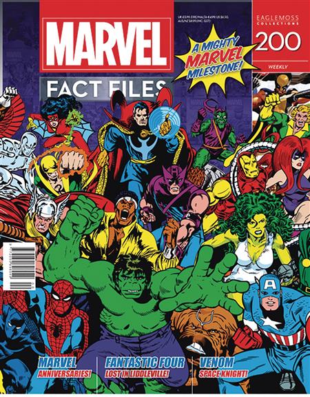 Marvel Fact Files #200 (C: 0-1-2) - Discount Comic Book Service