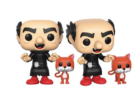 POP SMURFS GARGAMEL WITH AZRAEL VINYL FIGURE (C: 1-1-2)