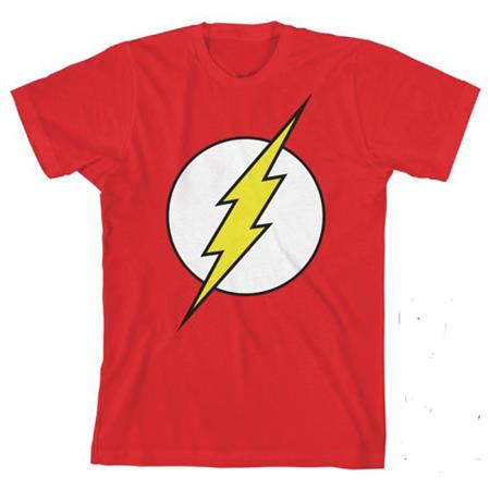 DC COMICS FLASH GLOW IN THE DARK YOUTH T/S MED (C: 1-1-2)