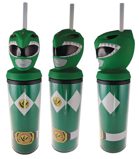 MMPR GREEN RANGER MOLDED CARNIVAL CUP (C: 1-1-2)