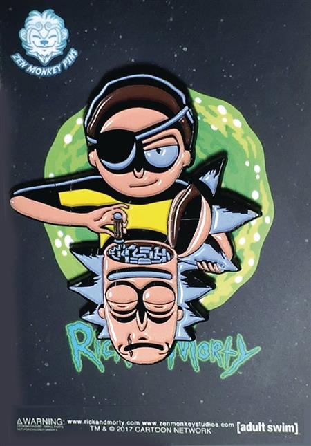 RICK AND MORTY EVIL MORTY LAPEL PIN (C: 1-0-2)