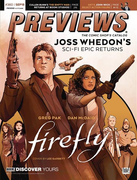 PREVIEWS #362 NOVEMBER 2018 (Net) * Includes a FREE DC Previews