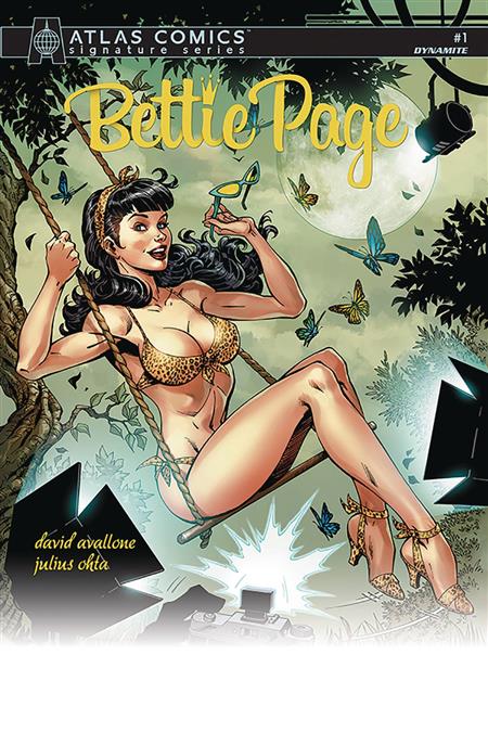 BETTIE PAGE #1 ATLAS AVALLONE SGN ED (MR) (C: 0-1-2)