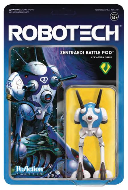 ROBOTECH 3.75IN REACTION FIG WV 1 ZENTRAEDI BATTLEPOD (Net)