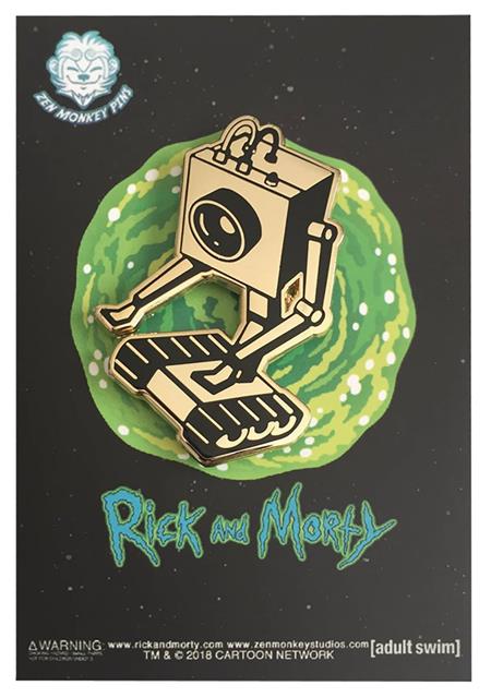 RICK AND MORTY GOLDEN BUTTER BOT PIN (C: 1-1-2)