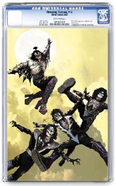 KISS ZOMBIES #1 SUYDAM CGC GRADED (C: 0-1-2)