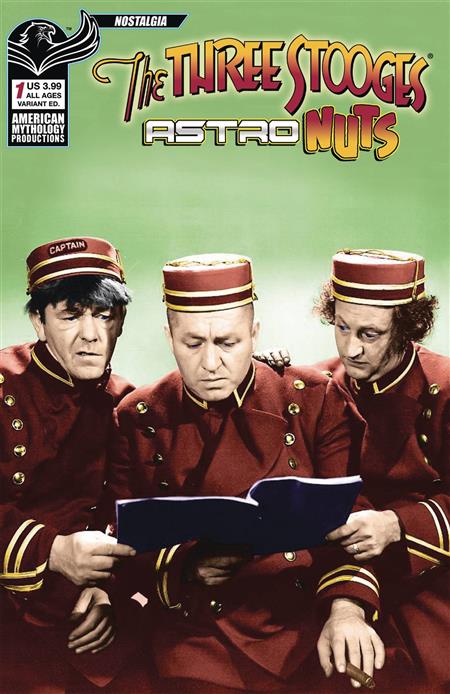 THREE STOOGES ASTRO NUTS #1 PHOTO CVR