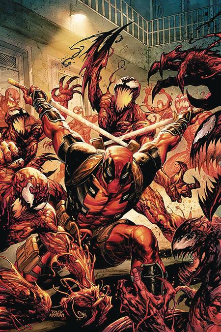 DF ABSOLUTE CARNAGE VS DEADPOOL #1 KIRKHAM SGN (C: 0-1-2)