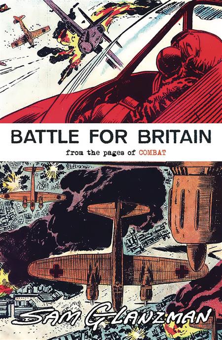 BATTLE FOR BRITAIN FROM PAGES OF COMBAT GLANZMAN CVR