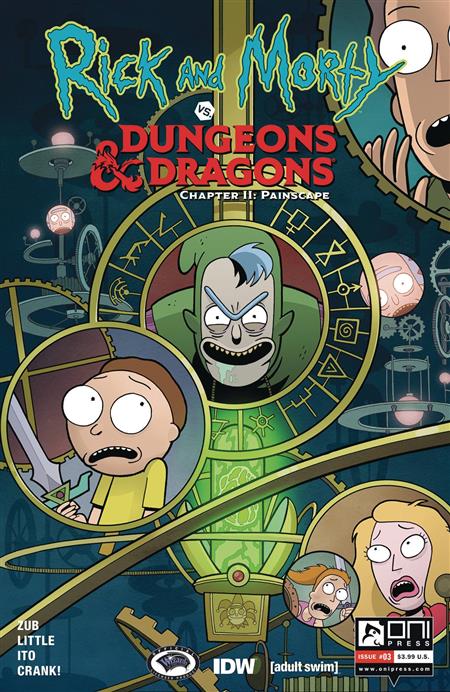 RICK & MORTY VS D&D II PAINSCAPE #3 CVR A ITO (MR)