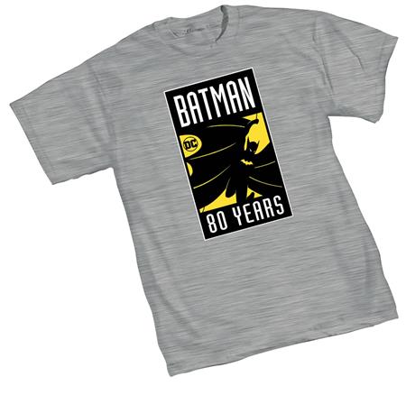 BATMAN 80TH LOGO II T/S LG (C: 1-1-0)