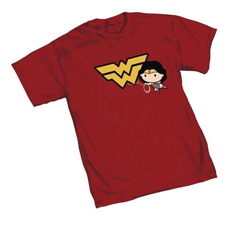DC HEROES WONDER WOMAN LASSO SYMBOL T/S LG (C: 1-1-0)