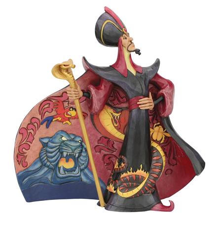 DISNEY ALADDIN JAFAR VILLAIN 9IN FIGURINE (C: 1-1-2)