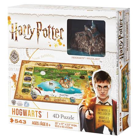 4D HARRY POTTER MINI HOGWARTS PUZZLE (C: 1-1-2)