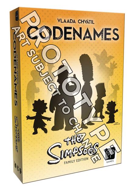 CODENAMES SIMPSONS ED CARD GAME (C: 0-1-2)