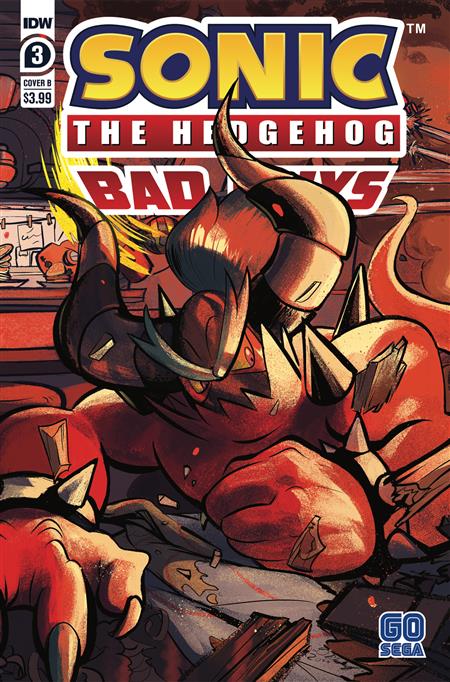 SONIC THE HEDGEHOG BAD GUYS #3 (OF 4) CVR B SKELLY (C: 1-0-0