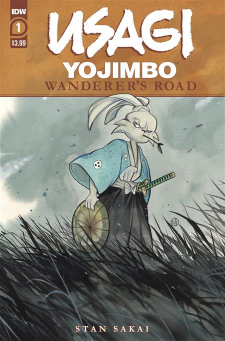 USAGI YOJIMBO WANDERERS ROAD #1 PEACH MOMOKO CVR