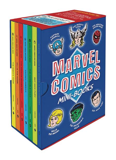 MARVEL COMICS MINI-BOOKS COLLECTIBLE BOXED SET (C: 0-1-0)