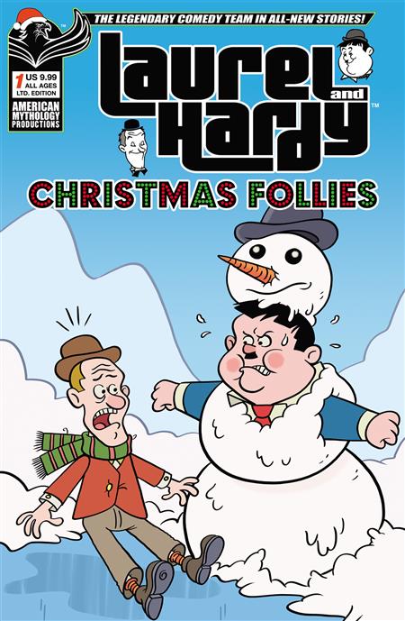 LAUREL & HARDY CHRISTMAS FOLLIES #1 CVR C RANKINE