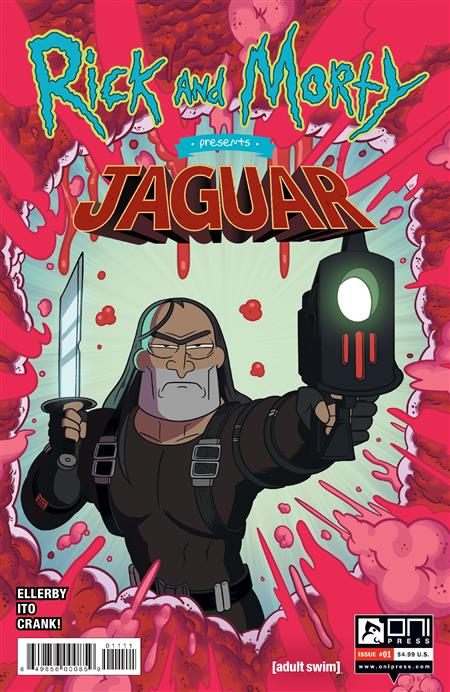 RICK AND MORTY PRESENTS JAGUAR #1 CVR A ELLERBY