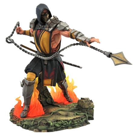 MORTAL KOMBAT 11 GALLERY DLX SCORPION PVC STATUE (C: 1-1-0)