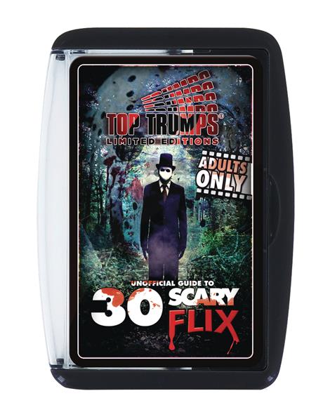 TOP TRUMPS 30 SCARY FLIX UNOFFICIAL GUIDE GAME (C: 1-1-2)